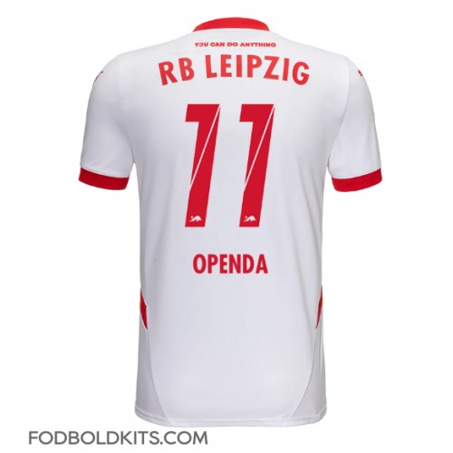 RB Leipzig Lois Openda #11 Hjemmebanetrøje 2024-25 Kortærmet